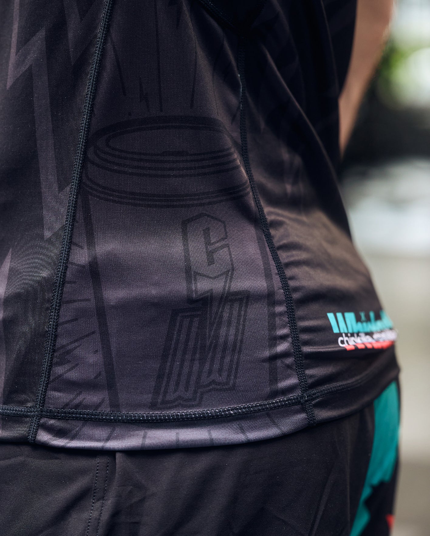 WW x chinkilla Voltage Rashguard