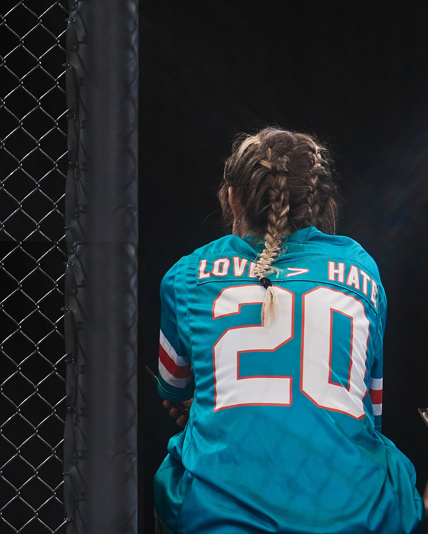 "Love > Hate" unisex Jersey