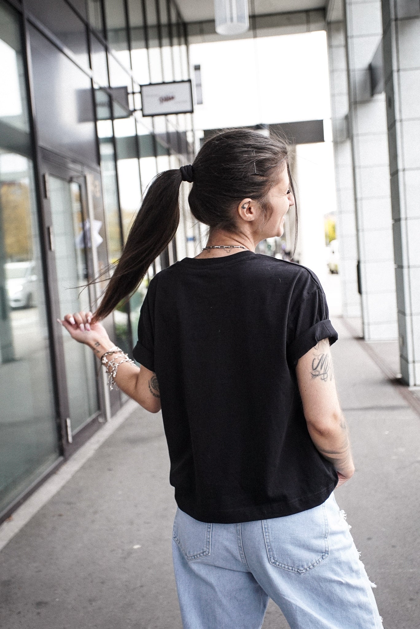 "Born To Fight" Boxy Tee