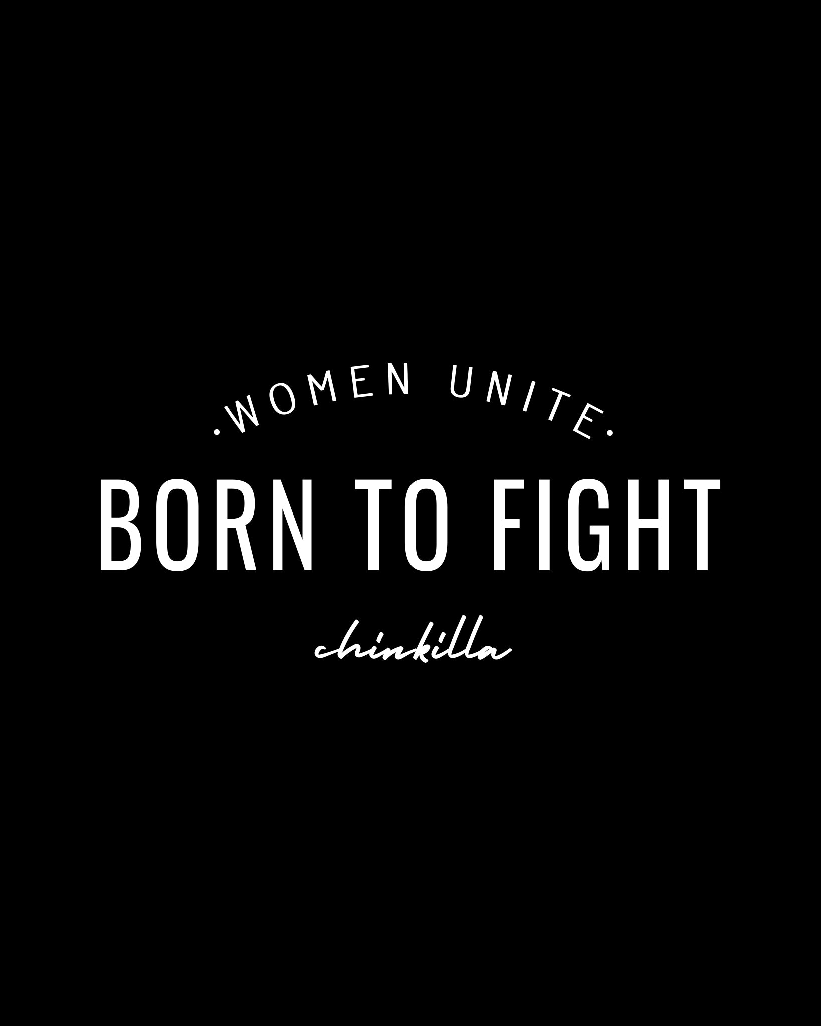 "Born To Fight" Boxy Tee